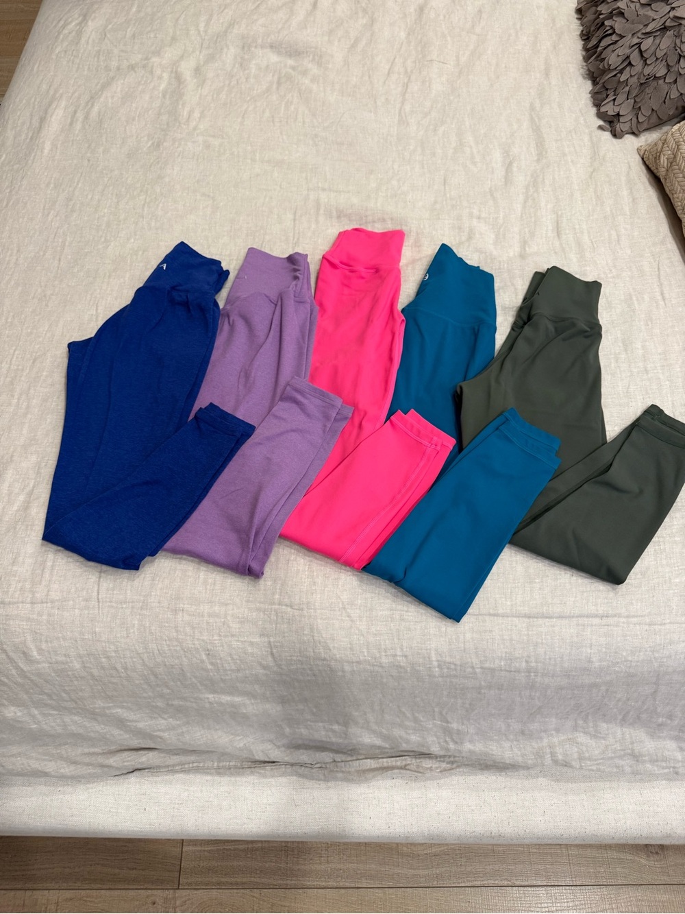 Ptula Leggings - Pink, Purple, Blue, Teal, Olive - Picture 1 of 9